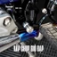 Nắp chụp giò đạp Inox 304, Honda Wave, Dream, Future, Vario, Vision, AB..
