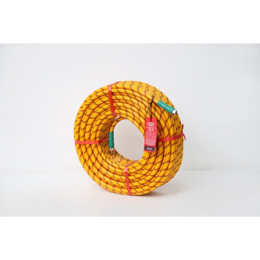 Dây Xịt Áp Lực 3 lớp Oshima No.1 8.5mm x 50m, Áp lực tối đa 280kg - Đầu Nối Nhanh - 1 đổi 1 12 tháng