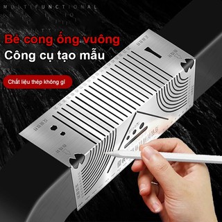 Thước Bo Góc Sắt 20-100 - Dụng Cụ Lấy Dấu Cắt Bo Góc, Dụng Cụ Mộc Xây Dựng, Đa Năng Chính Xác Tiết Kiệm