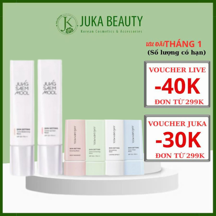 Kem lót Jung Saem Mool Skin Setting Base 40ml | Shopee Việt Nam