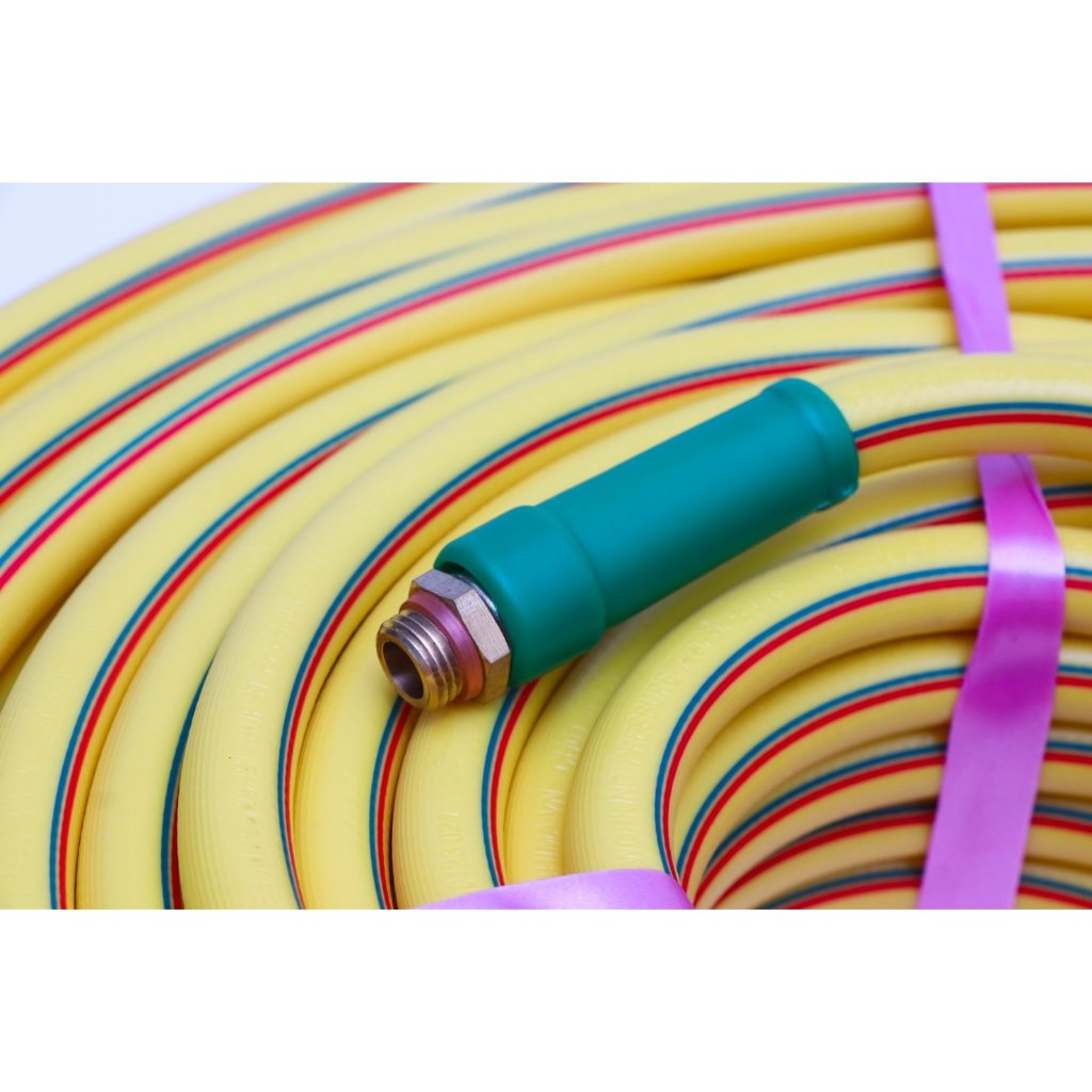 Dây Xịt Áp Lực 5 lớp Oshima No.2 8.5mm x 50m Áp lực tối đa 280kg - Đầu Nối Nhanh - 1 đổi 1 12 tháng