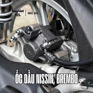 Ốc dầu, dẫn dầu heo Nissin và Brembo Inox 304