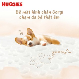 Combo 4 Tã quần Huggies Gentle Soft - Corgi M54/L40/XL34/XXL22 miếng êm mềm nâng niu làn da bé