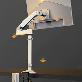 Giá Treo Màn Hình NB H100 17 - 30 Inch - Tay Treo Màn Hình Máy Tính Gắn Bàn Xoay 360 Độ