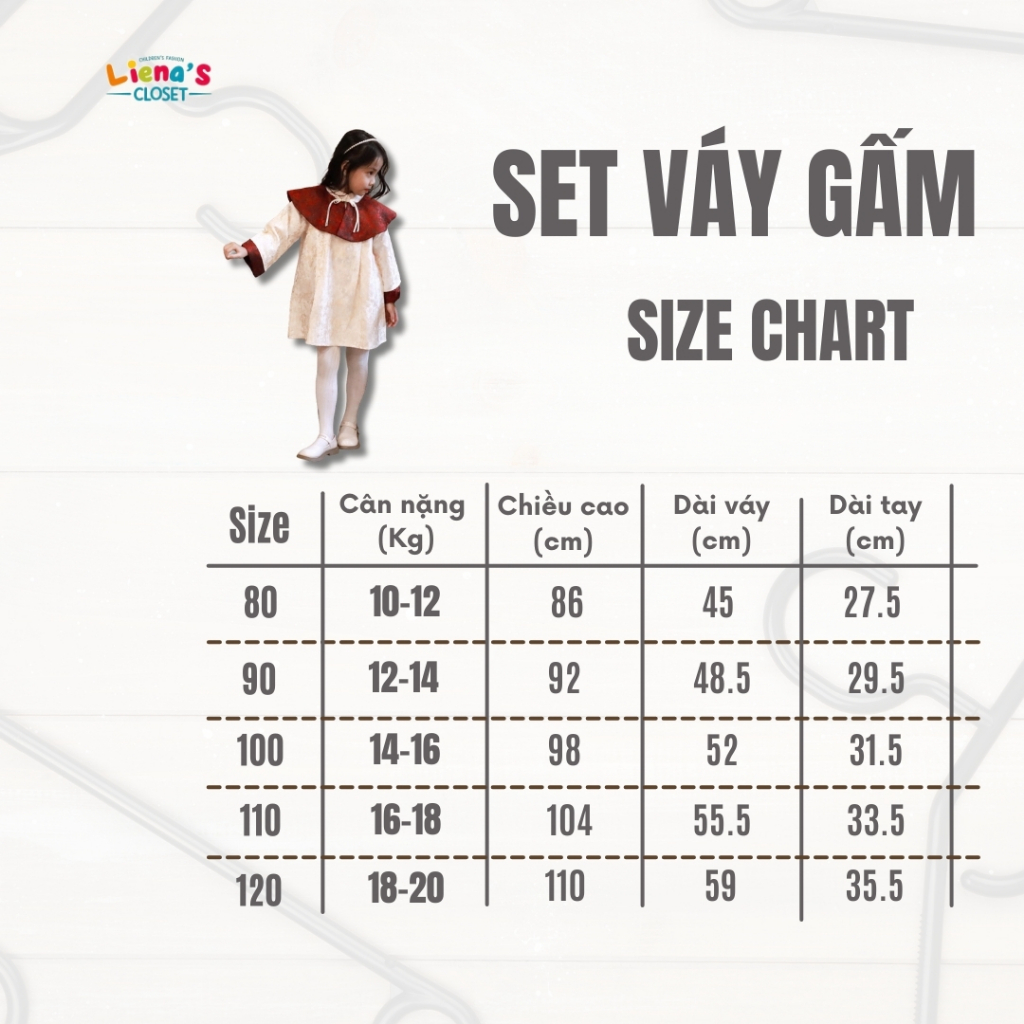 Váy Phượng Hoàng Bé Gái Nhà Liena's Closet Thiết Kế Kèm Vân Kiên Hoàng Gia Chất Gấm Cao Cấp Tết 2026