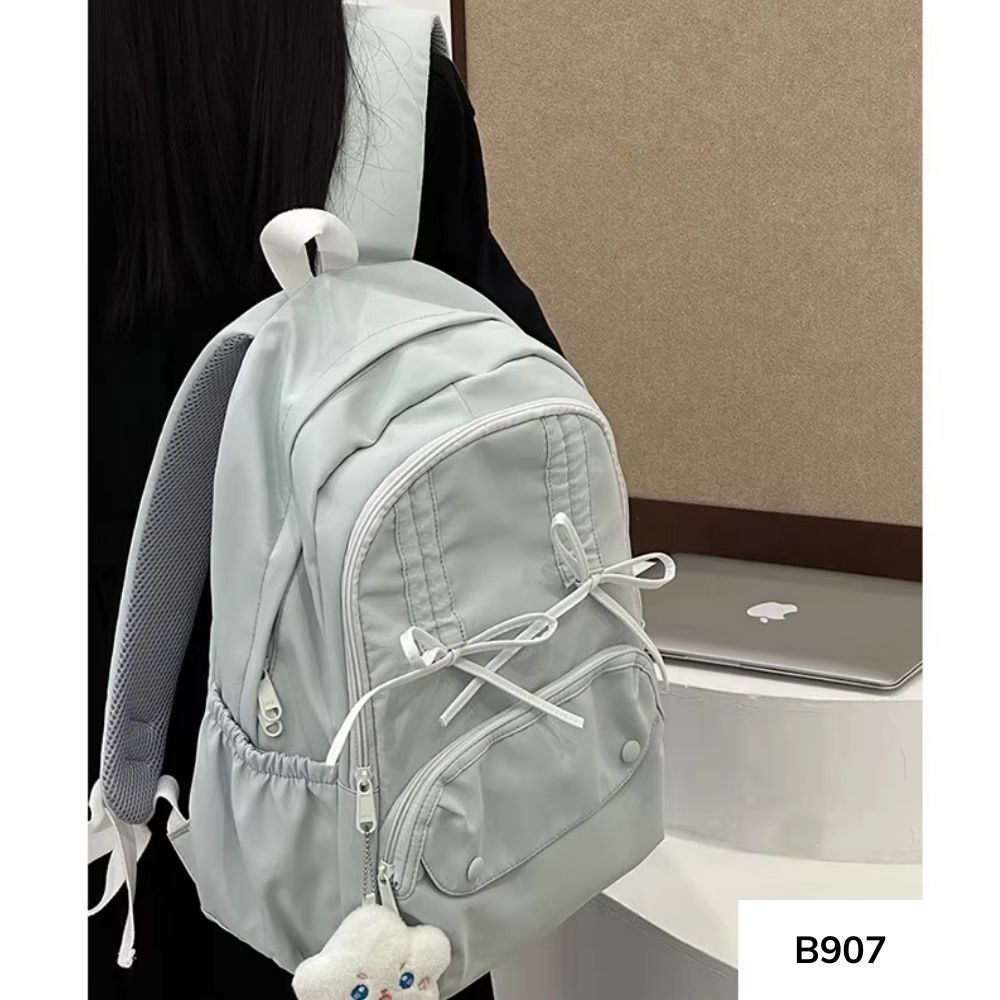 Cặp sách đi học phong cách dễ thương cho học sinh cấp 2 , cấp 3 Ulzzang Hàn Quốc B907 gaga store