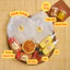 bánh tráng phơi sương 200g + 2 chai bơ 100g + sốt tắc, ớt rim 50ml + 2 hủ tép hành phi + tóp mỡ + muối béo