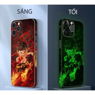 Miếng dán skin DẠ QUANG BAN ĐÊM Mặt sau Full lưng viền Tương thích với S25 Ultra S24 Ultra
