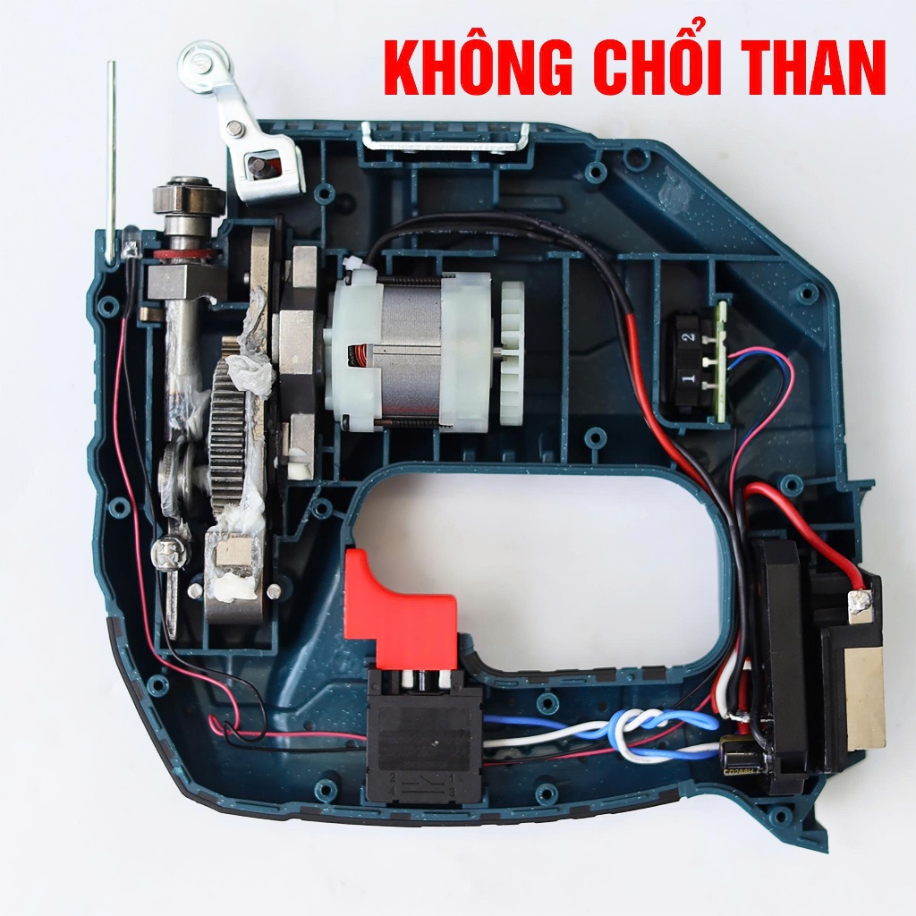 [Tặng 5 Lưỡi] Máy Cưa Lọng Pin Không Chổi Than BOSHUN BS-CJS06BL – 6 Cấp Tốc Độ 3000v/p – Cắt Gỗ Nhôm Thép Mềm