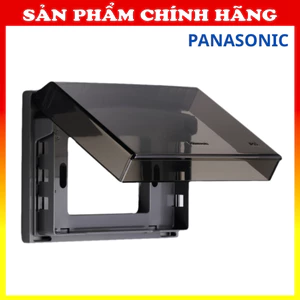 Mặt che mưa cho ổ cắm công tắc điện lắp ngang Panasonic WEG8981 chính hãng, mặt chống nước ổ điện