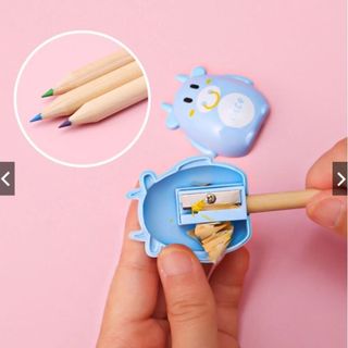 LEAFBOOK Đồ Chuốt Bút Viết Chì / Đồ Gọt Bút Viết Chì Con Trâu Dễ Thương DY 391 Lưỡi Thép Không Gỉ Siêu Bén