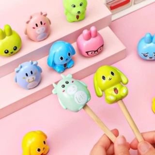 LEAFBOOK Đồ Chuốt Bút Viết Chì / Đồ Gọt Bút Viết Chì Con Trâu Dễ Thương DY 391 Lưỡi Thép Không Gỉ Siêu Bén