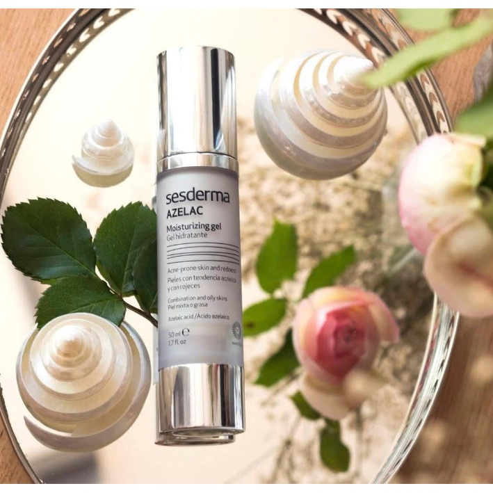 Gel Dưỡng Ẩm Chống Oxy Hóa Dành Cho Da Dầu Nhạy Cảm Sesderma Azelac Moisturizing Gel 50ml