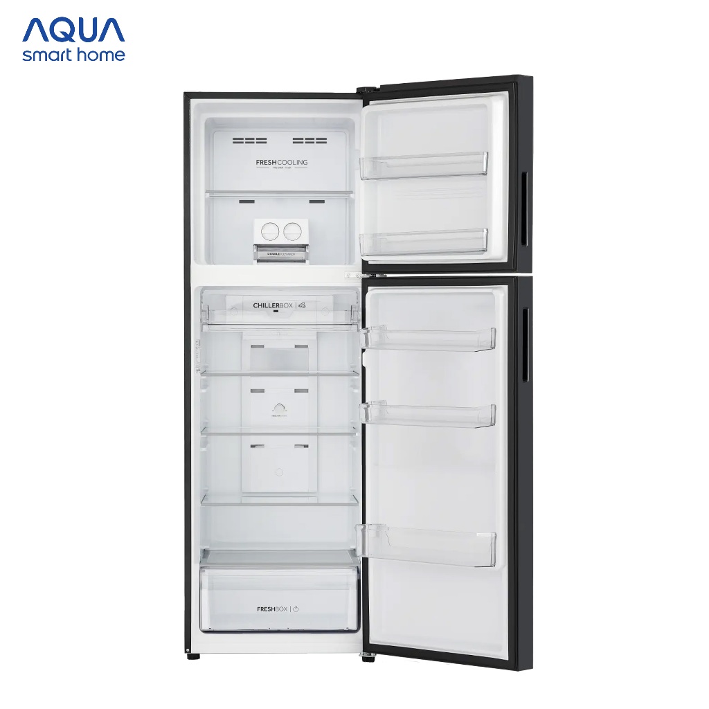Tủ lạnh ngăn đông trên Aqua Inverter 347L AQR-T410FA(GB) - Bảo hành 2 năm - Freeship toàn quốc
