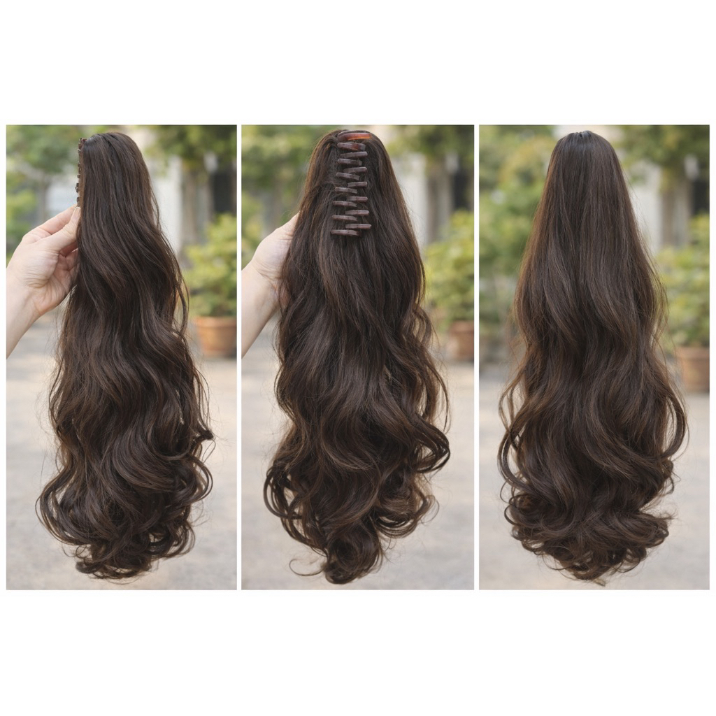 [CAO CẤP] TÓC GIẢ NGOẶM XOĂN DÀI 55-60CM CHẤT TƠ CAO CẤP CHỊU NHIỆT