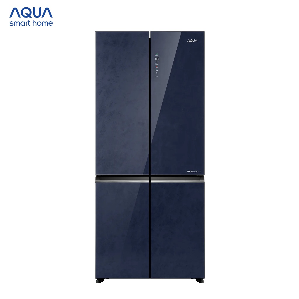 Tủ lạnh 4 cánh Aqua Inverter 522L AQR-MA600XA(KGL)U1 - Bảo hành 2 năm - Freeship toàn quốc