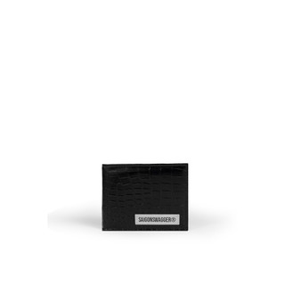 Ví Da Vân Nam Cao Cấp SAIGONSWAGGER® SGS “LUNE EMBOSSED”  BI-FOLD WALLET Bóp Da