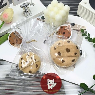 [GUOXIAONIU] Bông Phủ Phấn Guoxiaoniu Hình Bánh Quy Chocolate Dễ Thương, Bông Mềm Mại