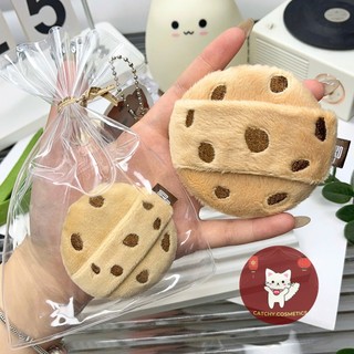 [GUOXIAONIU] Bông Phủ Phấn Guoxiaoniu Hình Bánh Quy Chocolate Dễ Thương, Bông Mềm Mại