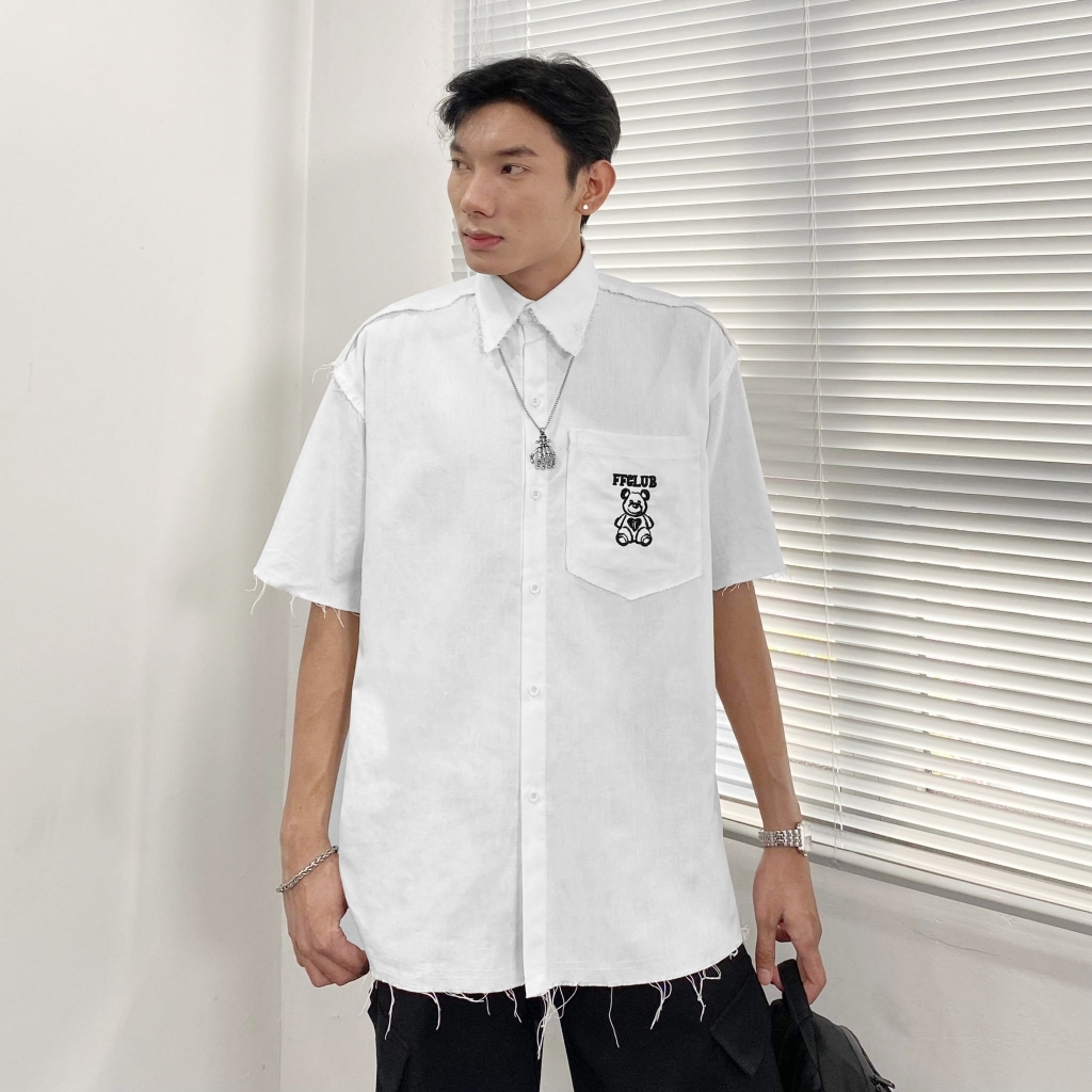 Áo sơ mi Nam form rộng FFCLUB