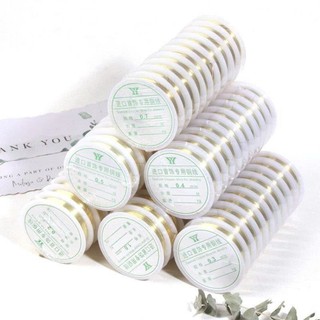 Dây tết kẽm 0.2-0.5mm làm trang sức, nguyên liệu handmade, trang trí...