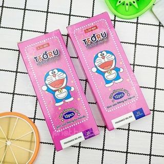 LEAFBOOK Bút Viết Gel Nước Mực Nho Thơm Ngòi 0.38mm Thoru/ Tforu Doreamon AH888 / VS999 Mực Tím