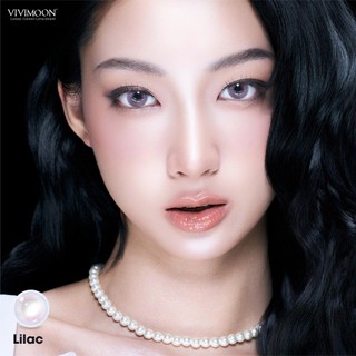 01 Chiếc Kính áp tròng VIVIMOON lens khóa ẩm 1 ngày màu hồng tím Lilac (Giá 1 bên mắt, x2 để đặt 1 đôi)