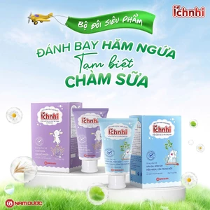ích nhi kem chàm sữa, dưỡng ẩm, hăm da, muỗi cắn chính hãng cho bé, tuýp 30gram. BabyStore Munkids