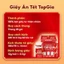 Giấy ăn rút Top Gia, thùng 20 gói giấy Tết 2026, khăn giấy cao cấp 280 tờ, 4 lớp siêu mềm mịn