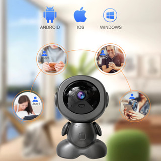 3MP wifi Camera trong nhà Máy Ảnh Robot Giám Sát Không Dây HD 360 Độ Panorama Cho Nhà Theo dõi cuộc gọi thoại di động