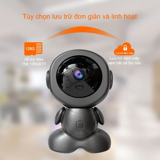 3MP wifi Camera trong nhà Máy Ảnh Robot Giám Sát Không Dây HD 360 Độ Panorama Cho Nhà Theo dõi cuộc gọi thoại di động