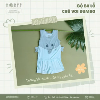 Bộ ba lỗ chú voi dumbo hrnee sale