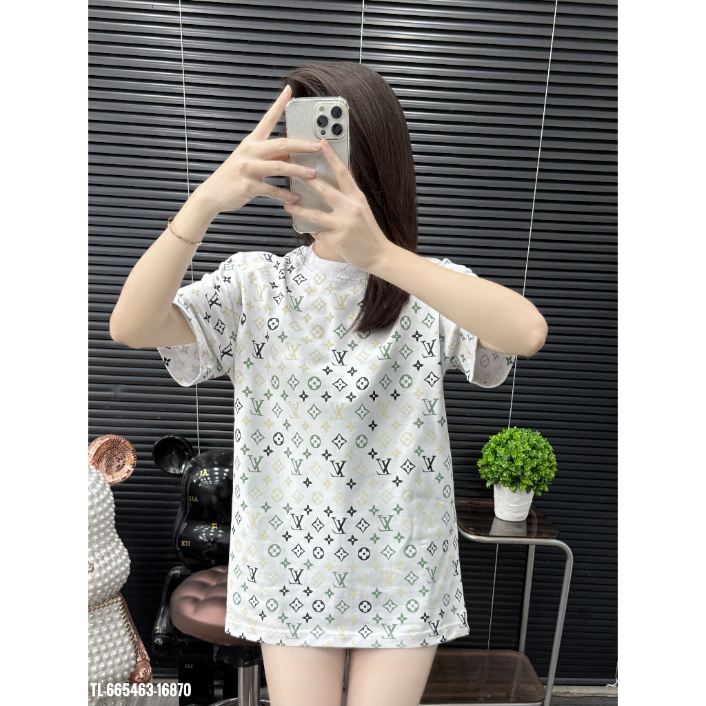 ÁO thun nam QC cổ tròn họa tiết thêu tay ngắn phong cách trẻ trung chuẩn from