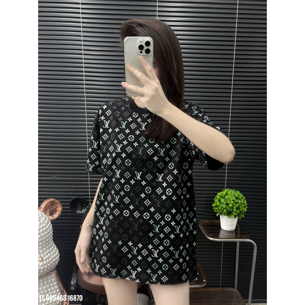 ÁO thun nam QC cổ tròn họa tiết thêu tay ngắn phong cách trẻ trung chuẩn from
