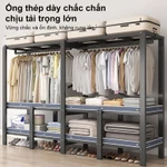 ONLY Tủ Quần Áo Không Cần Lắp Ráp Tủ Vải Đựng Quần Áo Có Thể Gập Lại Tủ Vải Đựng Quần Áo Khung Thép Chịu Lực Tủ Vải — ảnh 5