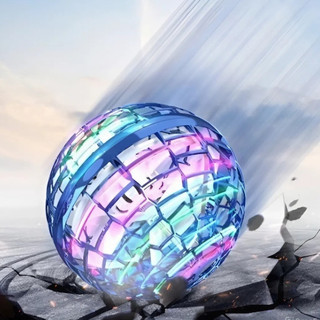 Bóng Bay UFO Phát Sáng LED Có Remote – Fly Orb Spinner Ball Tự Bay Cảm Ứng Tay + Sạc USB Dành Cho Bé