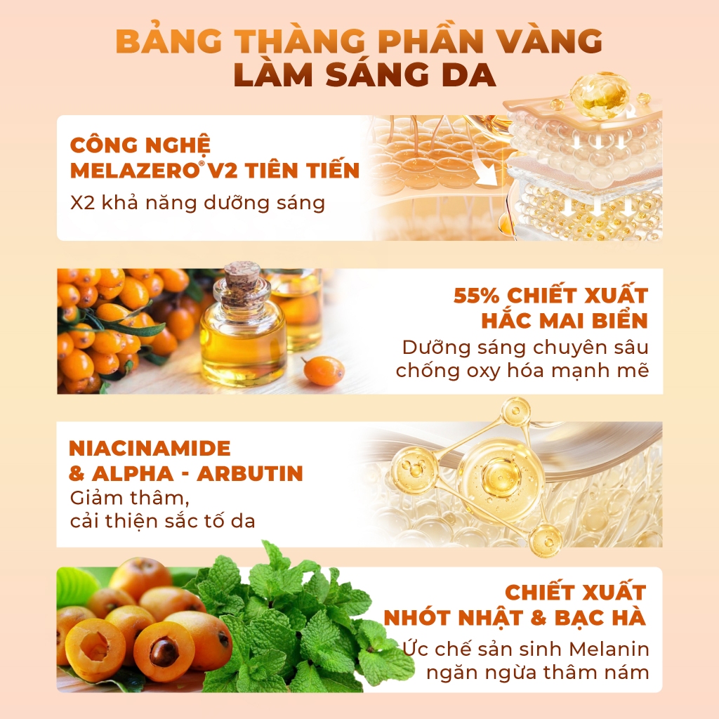 Tinh Chất Dưỡng Trắng Da Mờ Thâm Sạm Slowpure Brightening Tone Serum 50ml