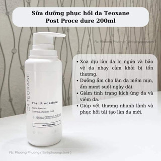 [CÔNG TY] SỮA DƯỠNG PHỤC HỒI VÀ LÀM DỊU DA TEOXANE POST PROCEDURE SOOTHING AFTERCARE FLUID