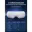 Máy massage mắt KATA ME10 Pro mát xa bằng túi khí 360 độ co bóp liên tục toàn diện, chườm nóng giảm đau mỏi mắt | KATA