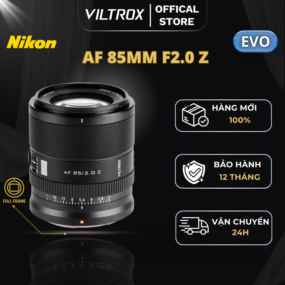 Ống kính Viltrox AF 85mm F2.0 EVO