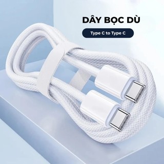 [ Sạc K Nhanh Hoàn Tiền ] Bộ Củ Cáp Sạc Nhanh 35W Củ Sạc PD 35W Dây sạc dù,  Sạc nhanh an toàn cho iPhone 15 16 17