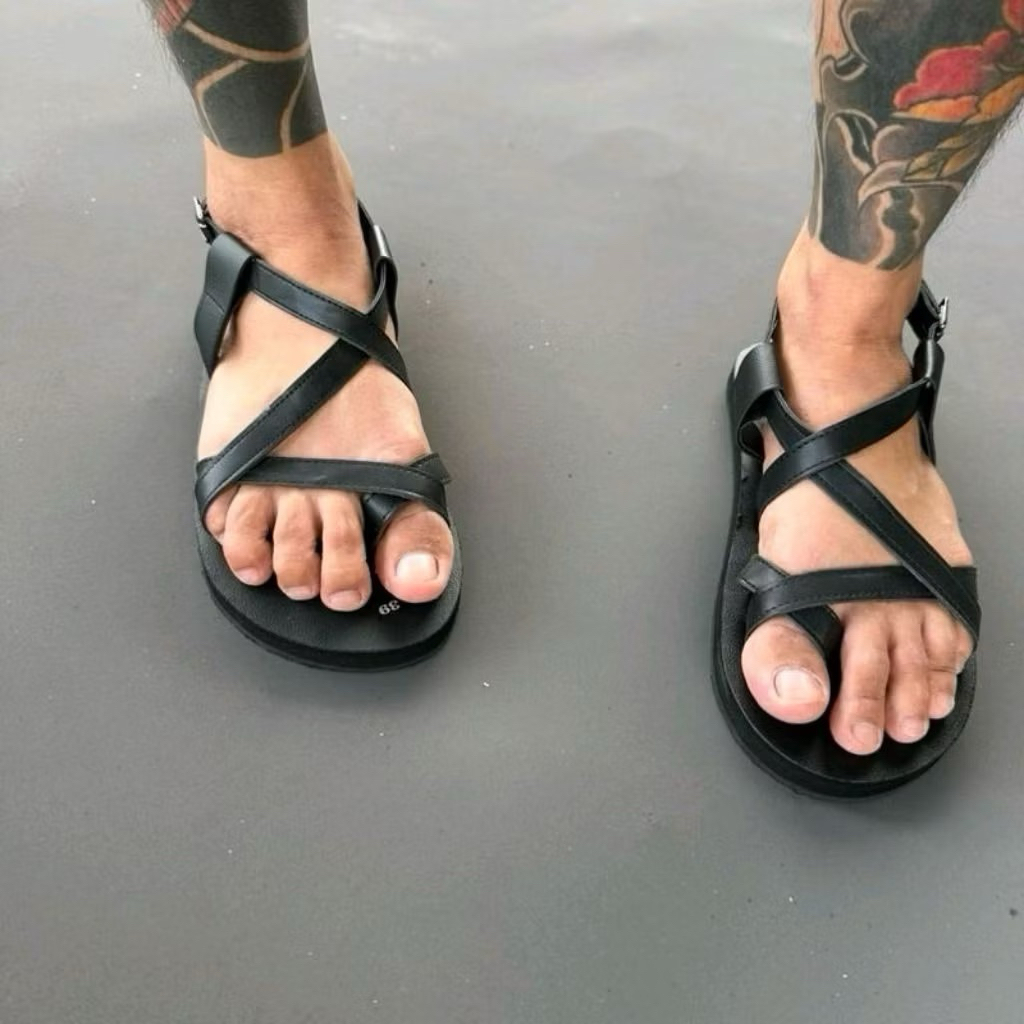 Giày Sandal Học Sinh Nam Phong Cách Thời Trang