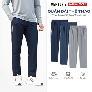 Quần Dài Nam MENTORIS, Chất Gió Công Nghệ WINDLUX Cao Cấp, Ống Suông Regular Fit Co Giãn MDC01