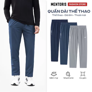 Quần Gió Nam Mentoris Ống Suông Cao Cấp Co Giãn, Form Regular Fit Trẻ Trung Thể Thao Năng Động MDC01