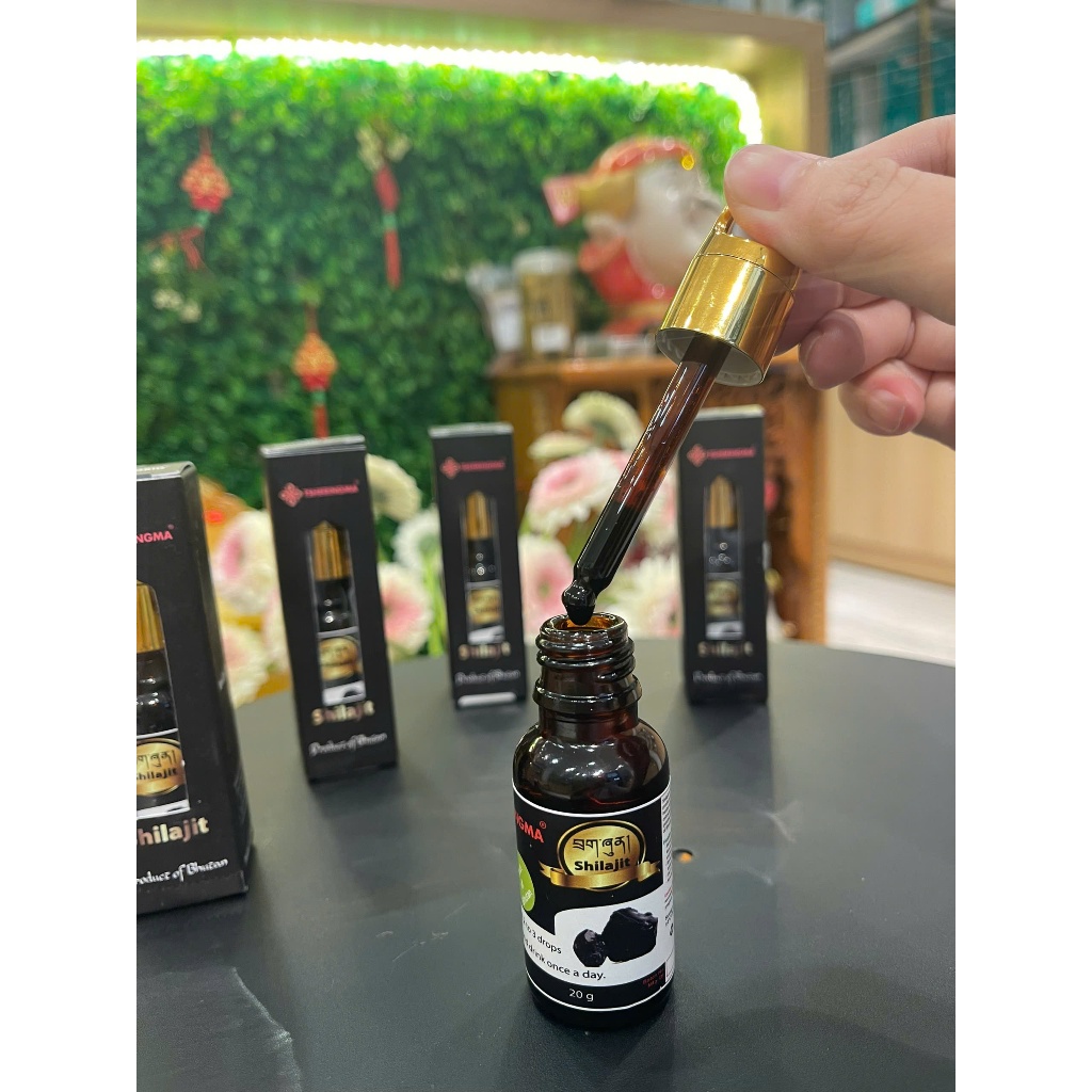 Nước uống Shilajit Bhutan tăng cường sức khỏe