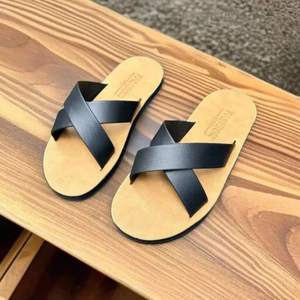 Dép Sandal Quai Chéo X Nam Nữ Phong Cách Thời Trang