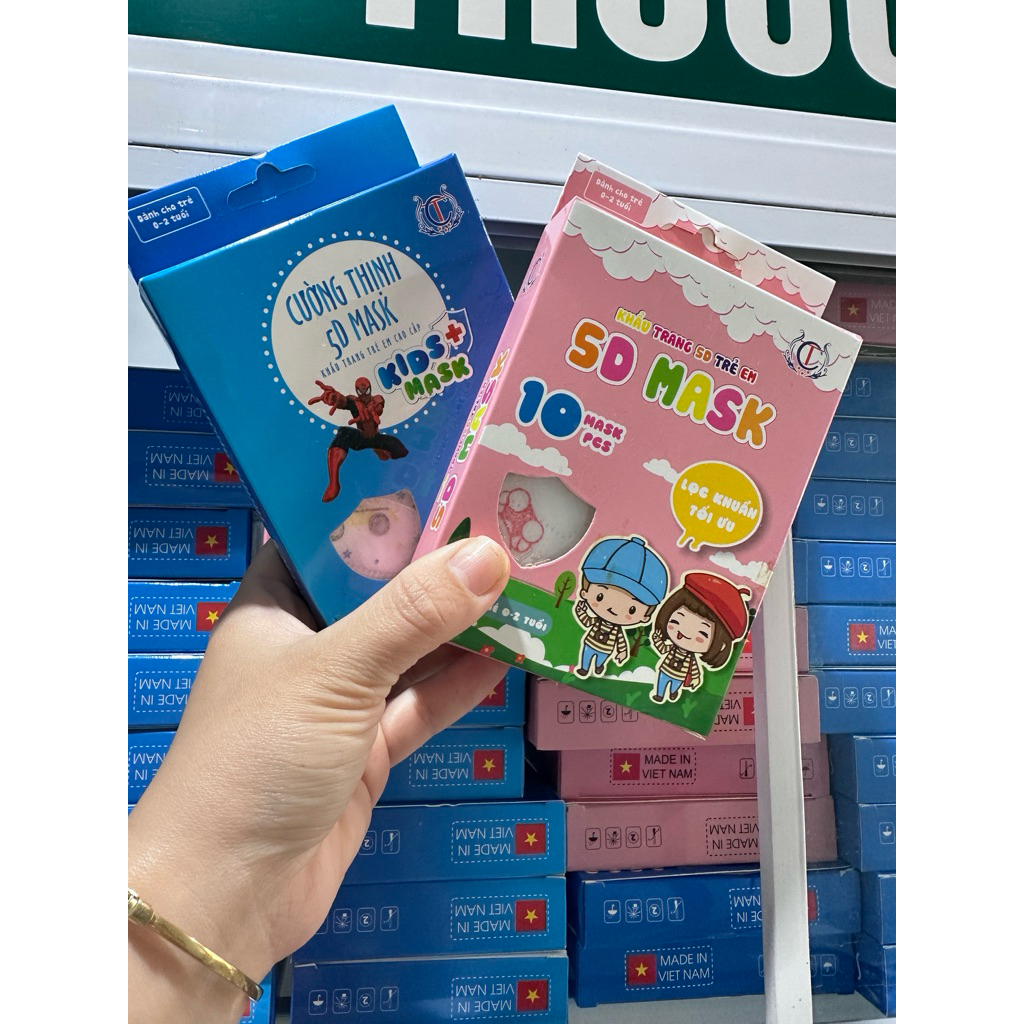 Khẩu trang y tế 5D embe ( CƯỜNG THỊNH)