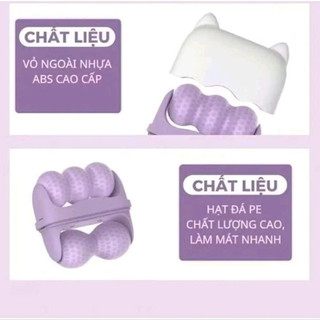 Con Lăn Massage Đá Lạnh 2 Đầu Chăm Sóc Da Mặt, Se Lỗ Chân Lông