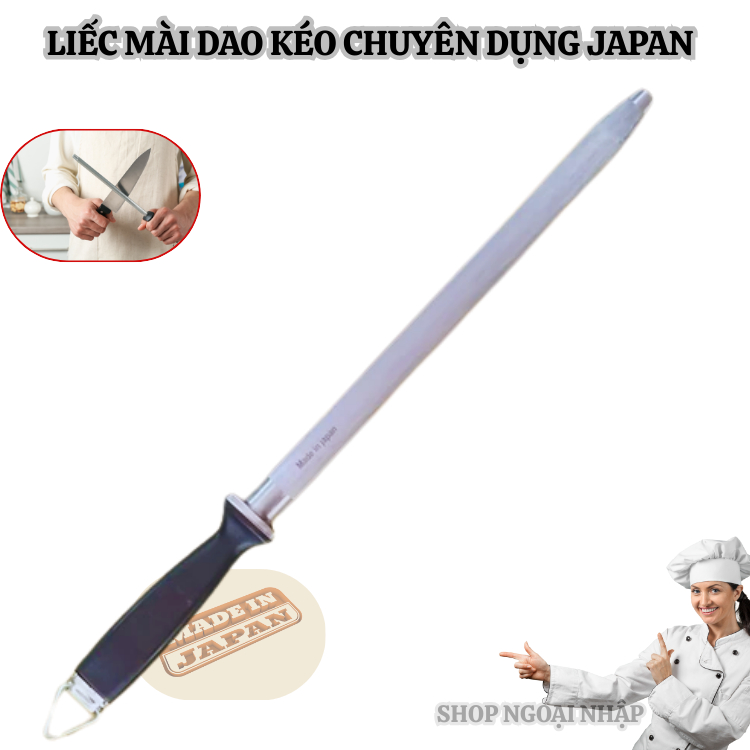 Dụng cụ liếc dao chuyên nghiệp Japan bằng thép Carbon siêu cứng-Phiên bản mới nhất 2026