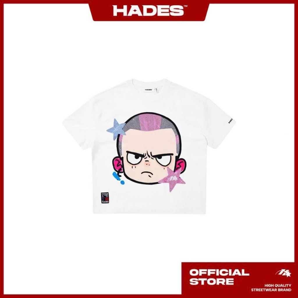 HADES Angry Mood Tee - Áo thun tay lỡ cotton unisex - HADES Brand chính hãng
